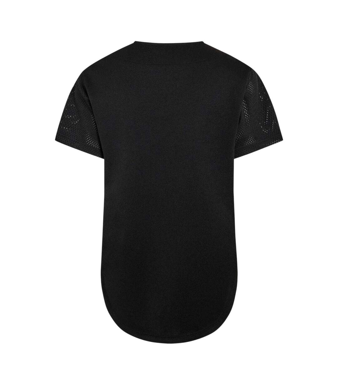 Mens Youth Photo Print Mesh Basketball Shirt Grey Criminal Damage-2