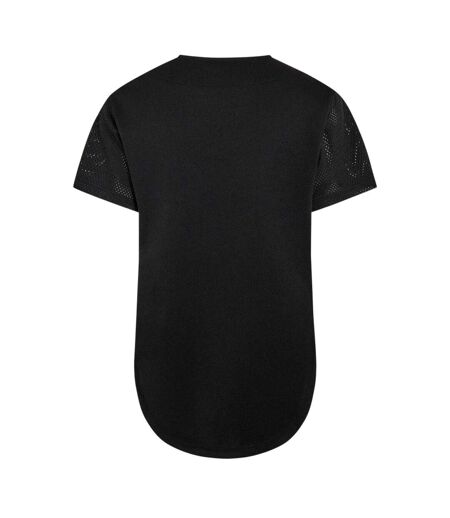 Mens Youth Photo Print Mesh Basketball Shirt Grey Criminal Damage