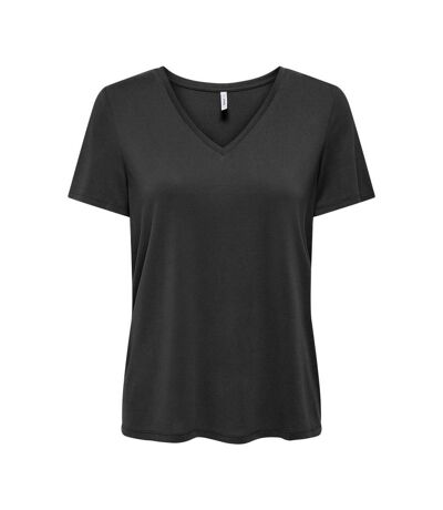 T-Shirt noir femme only free life - s