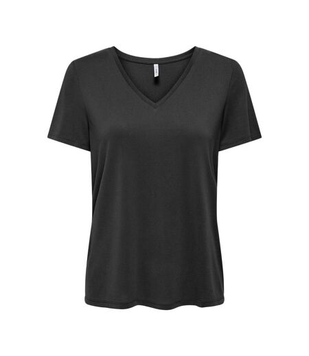 T-Shirt noir femme only free life - s