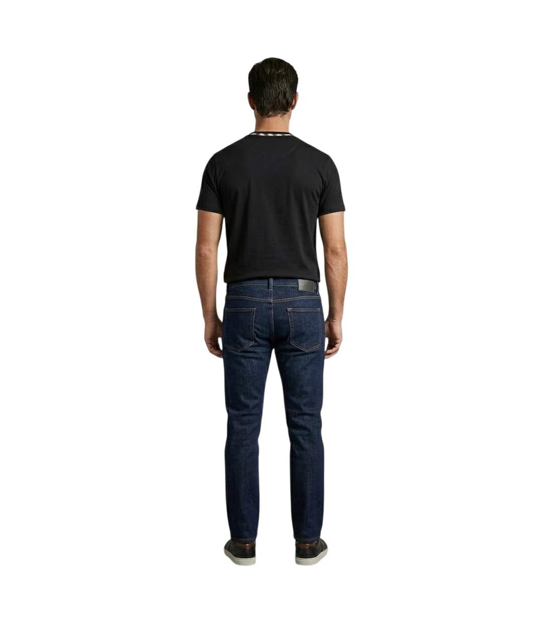 T-shirt Homme Noir Aquascutum-4