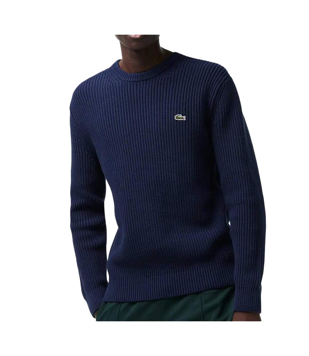 Pull Marine Homme Lacoste Tricot AH0255 - M