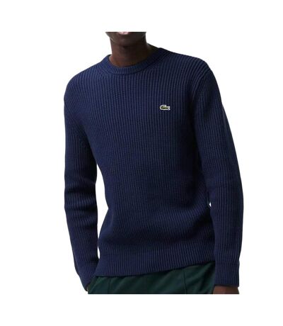 Pull Marine Homme Lacoste Tricot AH0255 - 3XL