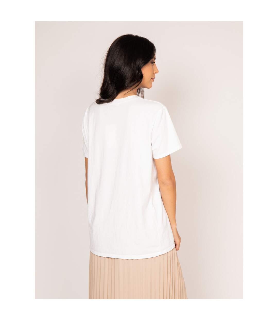 T-shirt col rond motifs FAIGLE - Dona X Lisa-3