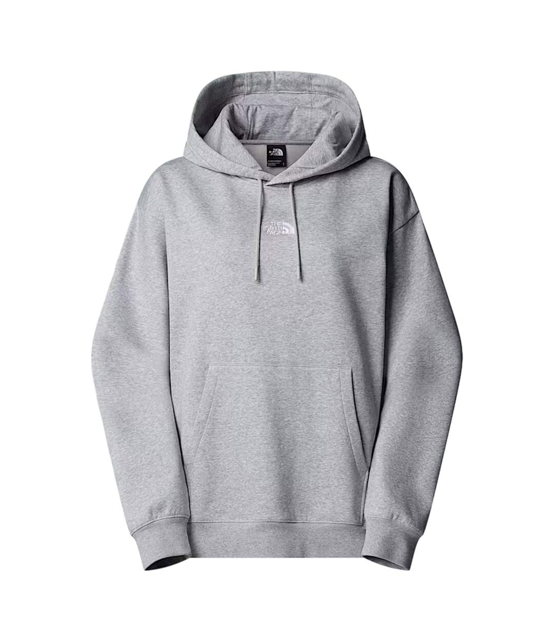 Sweat À Capuche Essential Adulte Gris Clair Chiné Chiné The North Face-2
