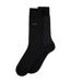 Lot De 2  Chaussettes Motif/style Pied-de-poule Homme Noir Boss-2