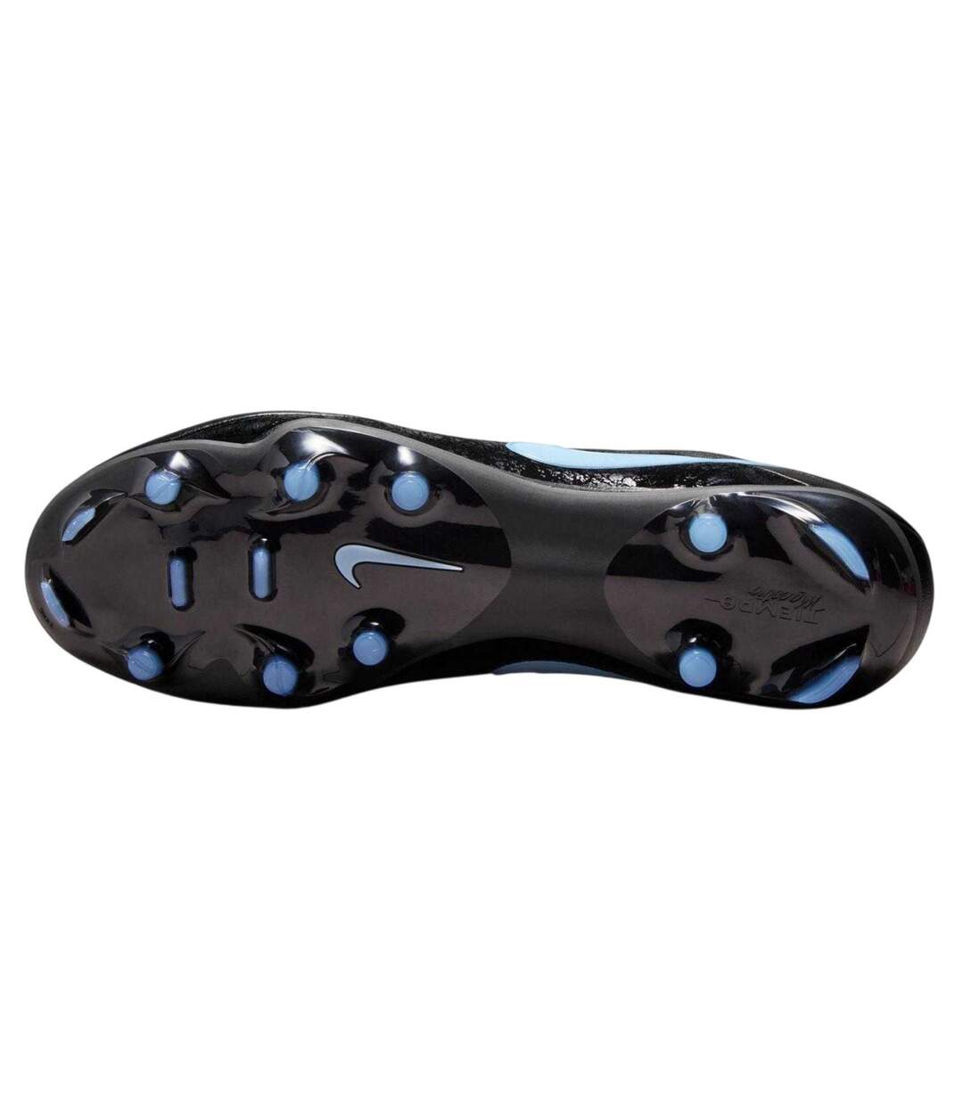 Mens Tiempo Academy Firm Ground Football Boots Black Blue Nike-4