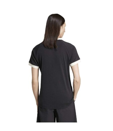 Mens Cali 3 Stripes T-shirt Black Adidas