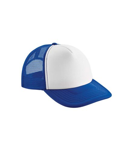 Casquette Trucker Bleu Roi Vif Blanc Beechfield