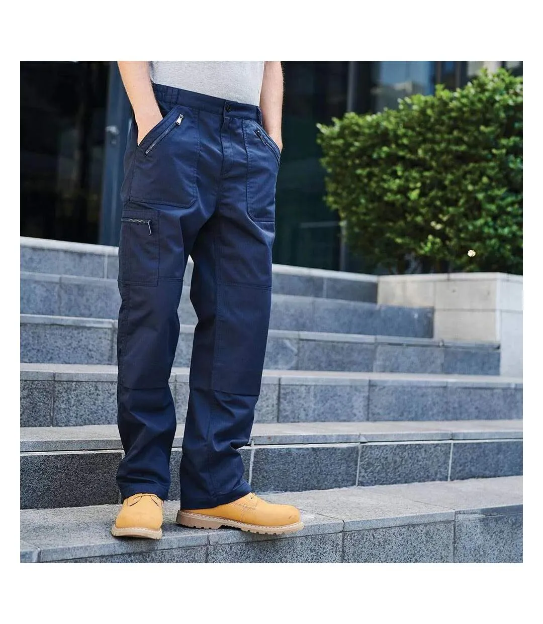 Pantalon Pro Action Homme Bleu Marine Regatta-1