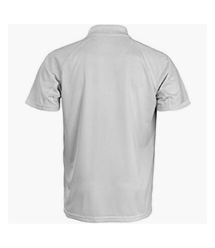 Spiro Impact Mens Performance Aircool Polo T-Shirt (White) - UTBC4115