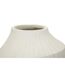 Vase Design Rainuré Ice 50cm Crème-3