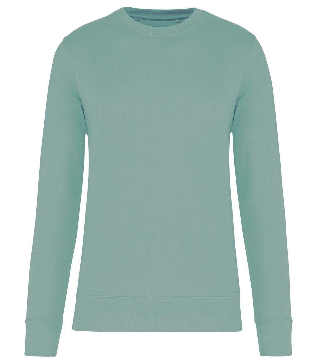 Sweat col rond écoresponsable - Mixte - K4025 - vert amande