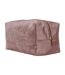 Velvet accessory bag 14cm x 14cm x 28cm rose quartz Bagbase-1