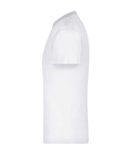 T-shirt Adulte Blanc James And Nicholson