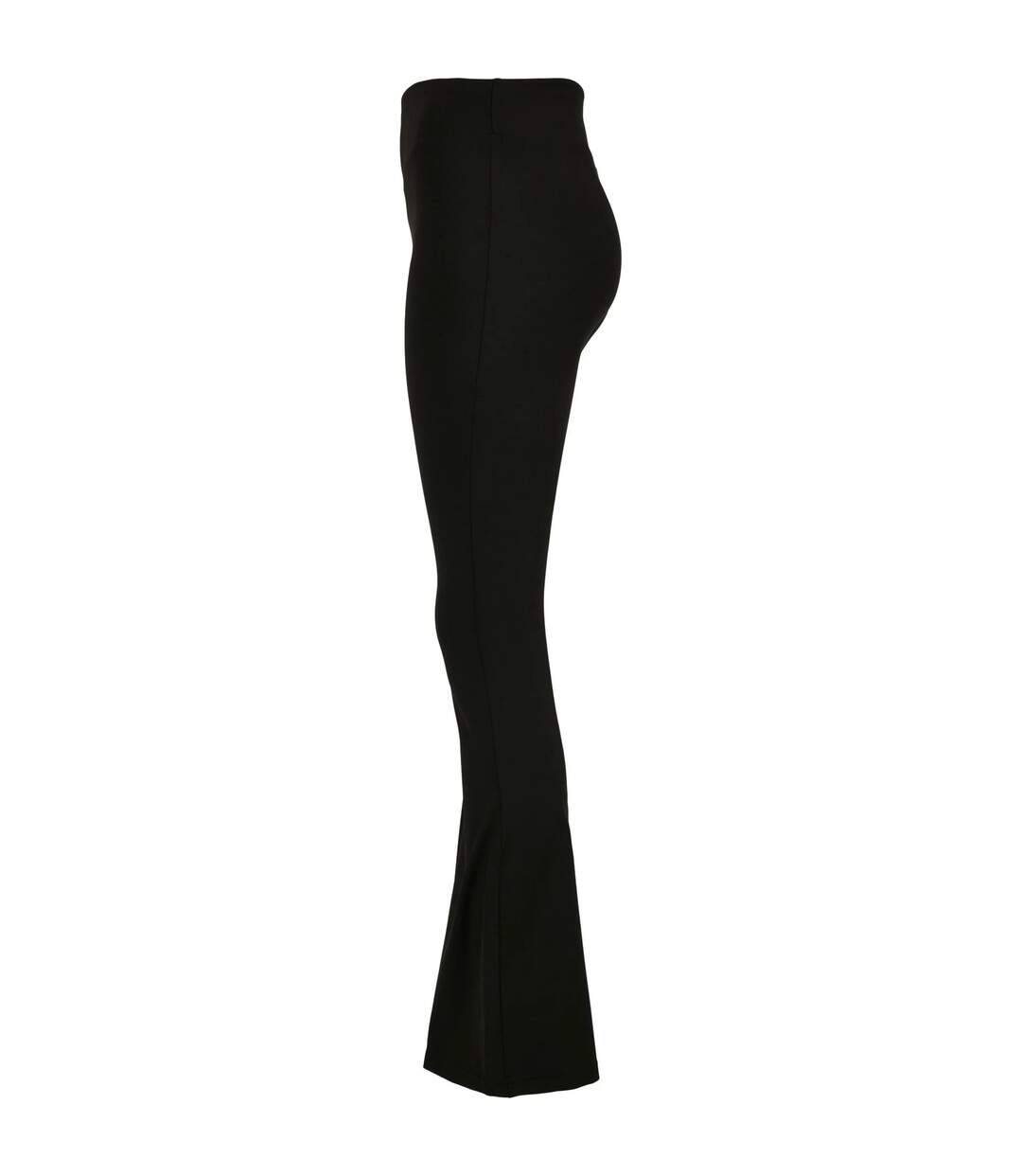 Womens/ladies Recycled Flared High Waist Leggings Black Urban Classics-3