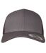 Casquette Trucker Gris Foncé Flexfit-1