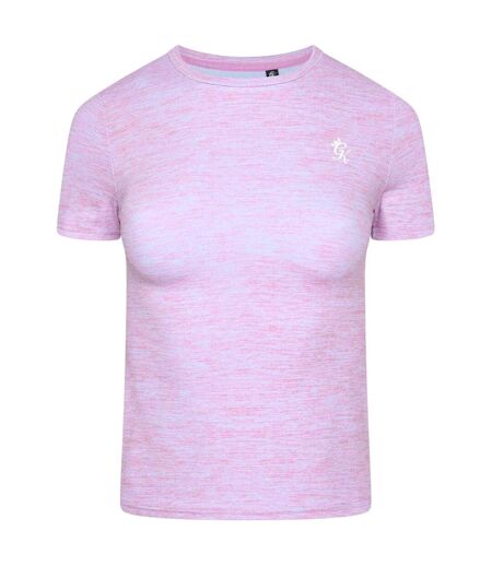 Womens/ladies 365 Crew Neck Regular T-shirt Pink Gym King
