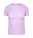 Womens/ladies 365 Crew Neck Regular T-shirt Pink Gym King-2