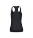 Womens/ladies Active 140 Tank Top Black Opal Stedman-2