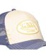 Casquette trucker avec filet effet usé et patch brodé Used Vondutch-3
