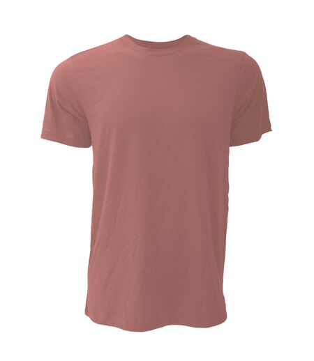 Canvas T-shirt Jersey Hommes Mauve Bella + Canvas