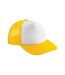 Casquette Trucker Tournesol Blanc Beechfield-1