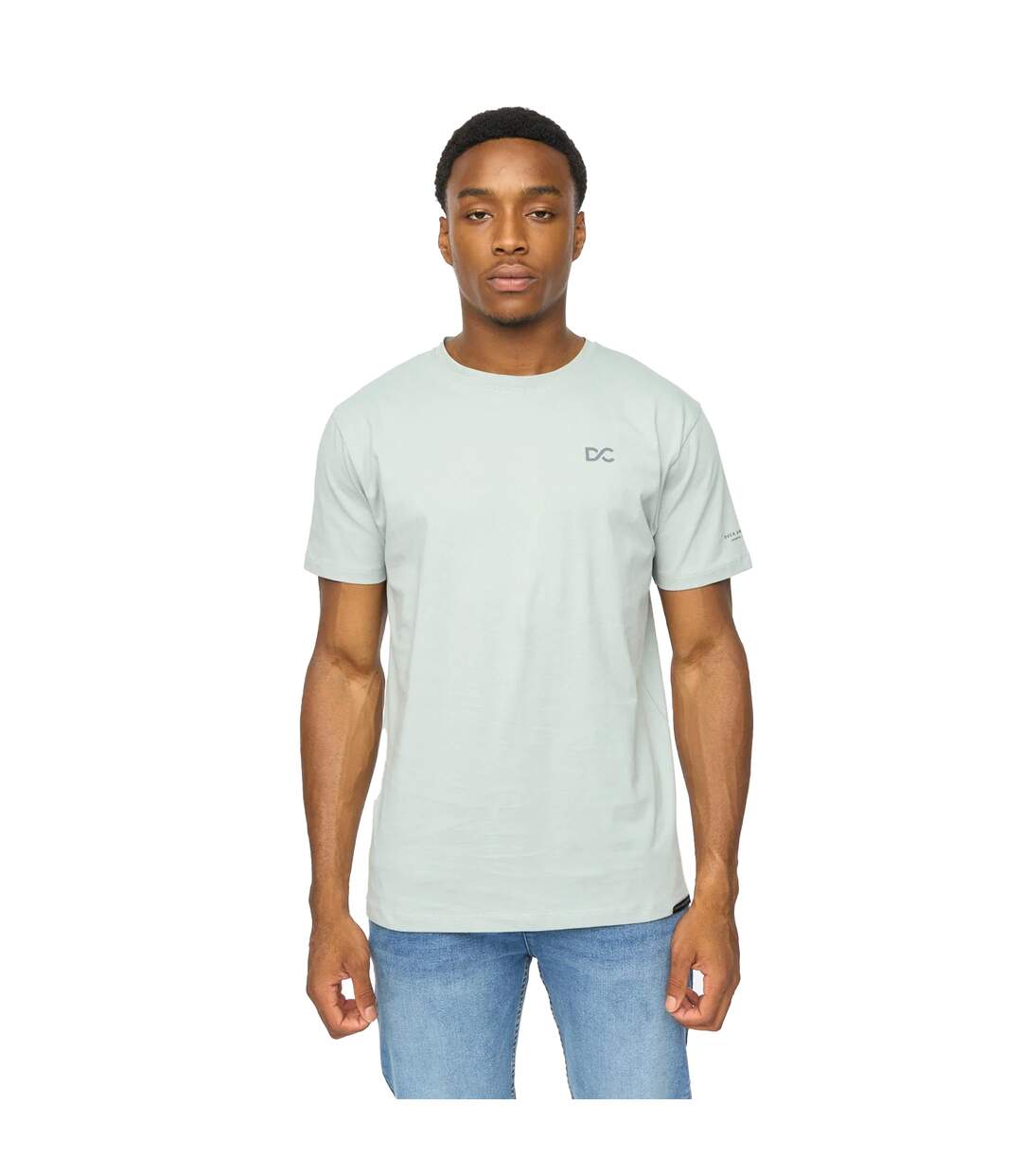 Mens Trimlines Heavyweight T-shirt Steel Blue Duck And Cover-2