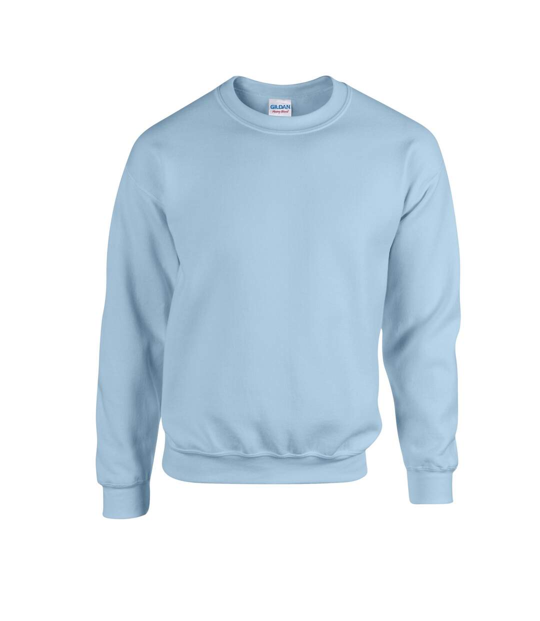 Sweat Homme Bleu Clair Gildan-1