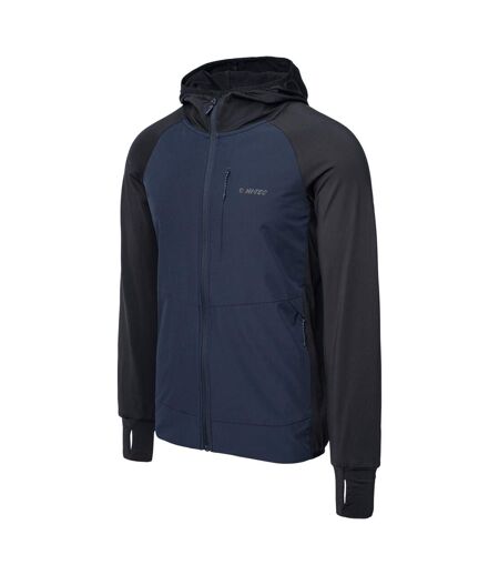 Sweat À Capuche Jorse Homme Bleu Foncé Noir Hi-Tec