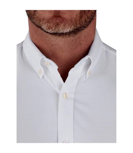 Chemise à manches longues oxford classic pour hommes blanc Raging Bull