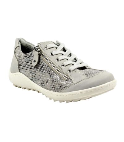 Baskets tate femme gris Lunar