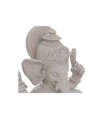 Statuette Déco Ganesh Chaya 25cm Beige