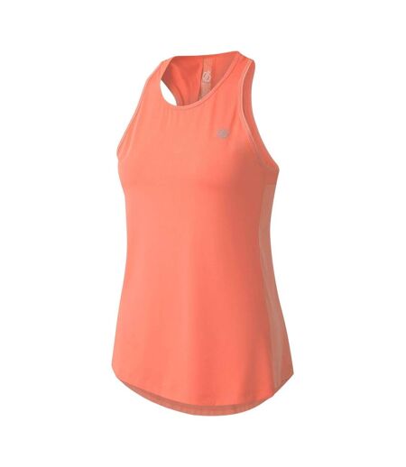 Womens/ladies Gravitate Tank Top Peach Bloom Regatta