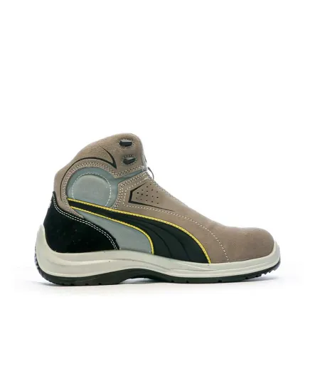 Chaussures de sécurité beige homme puma touring stone