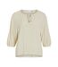 Blouse beige femme vila giulia-1