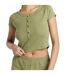 Ensemble De Vêtements De Détente Motif/style Uni Femme Vert Kaki Brave Soul-4
