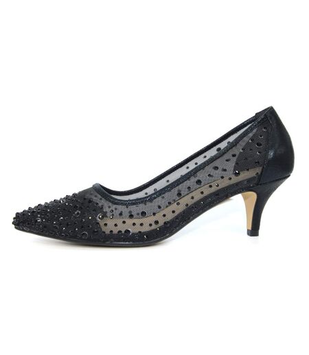 Escarpins Alisha Femme Noir Lunar