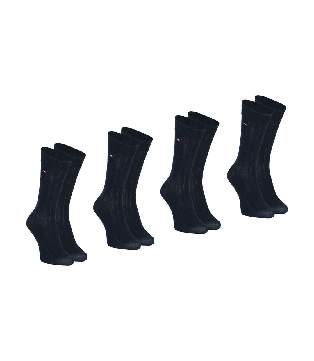 Lot de 4 mi-chaussettes fil d'écosse homme Eminence-2