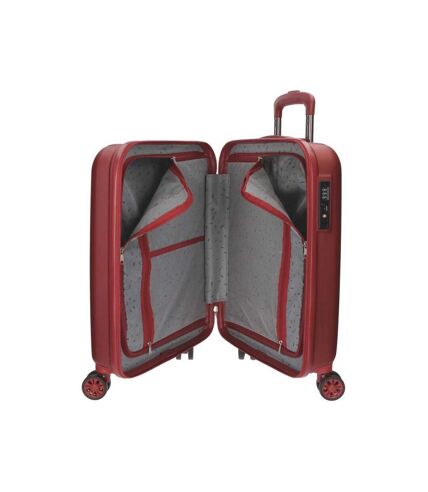 Movom - Valise cabine extensible Wood - rouge - 9875