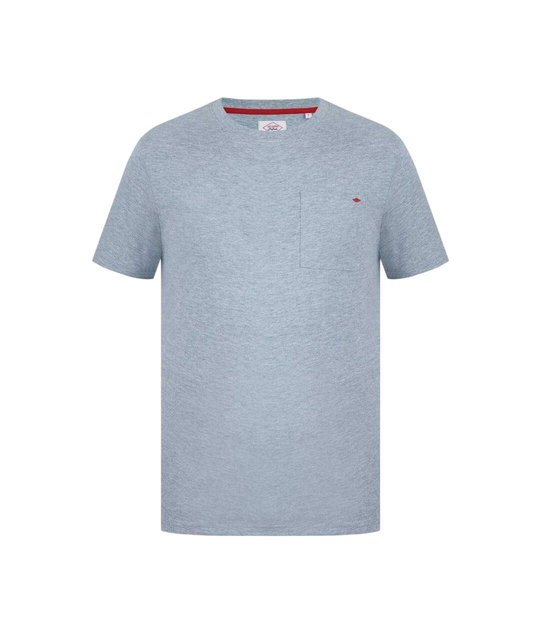 T-shirt Homme Gris Chiné Lee Cooper-1