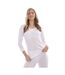 Hauts Thermiques Manches Longues Femme Blanc Heatforce-4