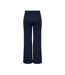 Pantalon fluide bleu femme only polina-2