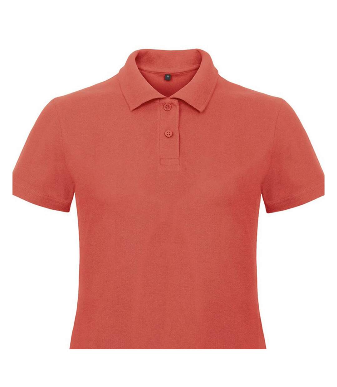 Polo Id.001 Femme Corail Pixel B&C-2