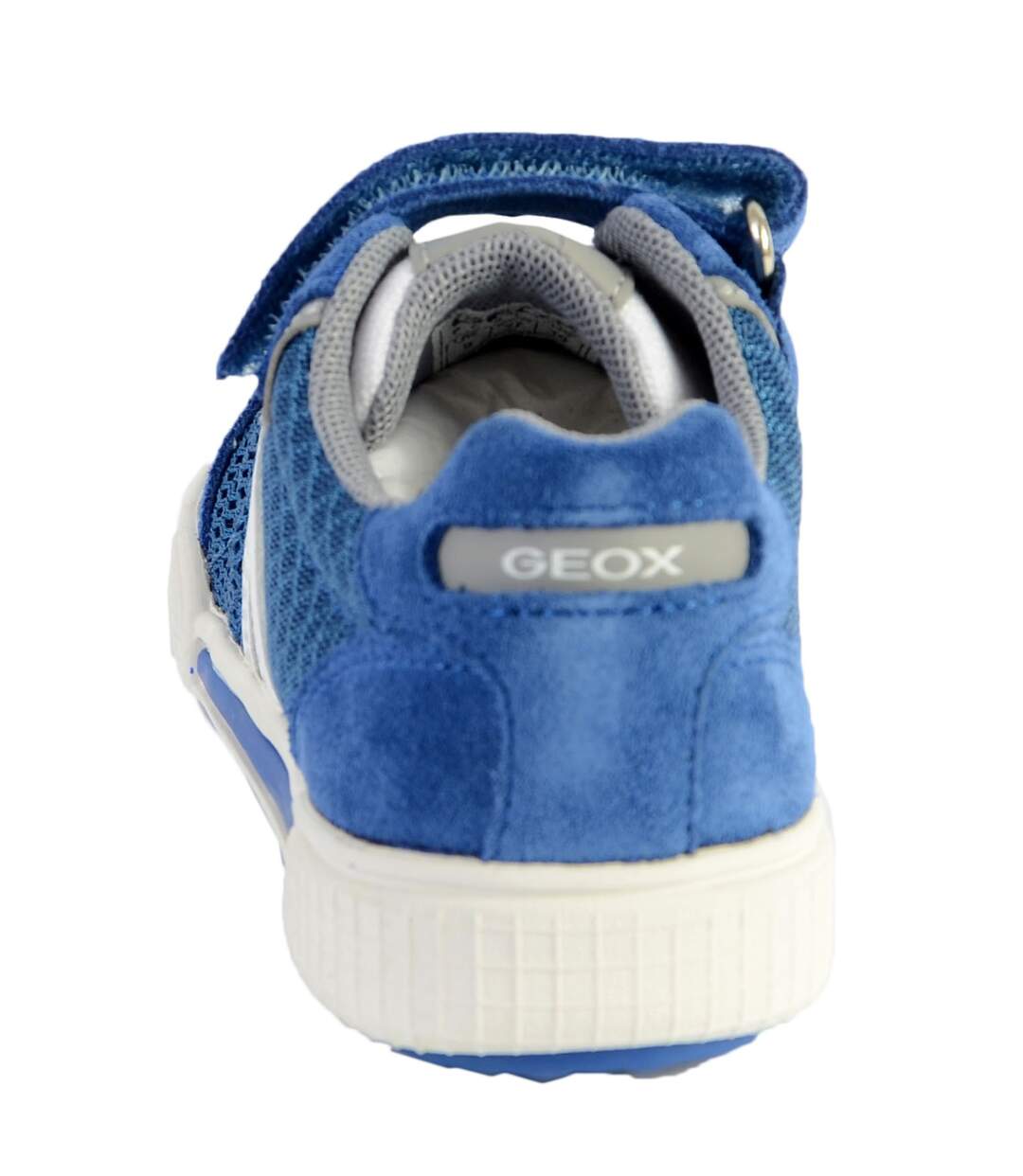 Basket Geox Enfant Garçons J Poseido B. D -Mesh+Suede-3