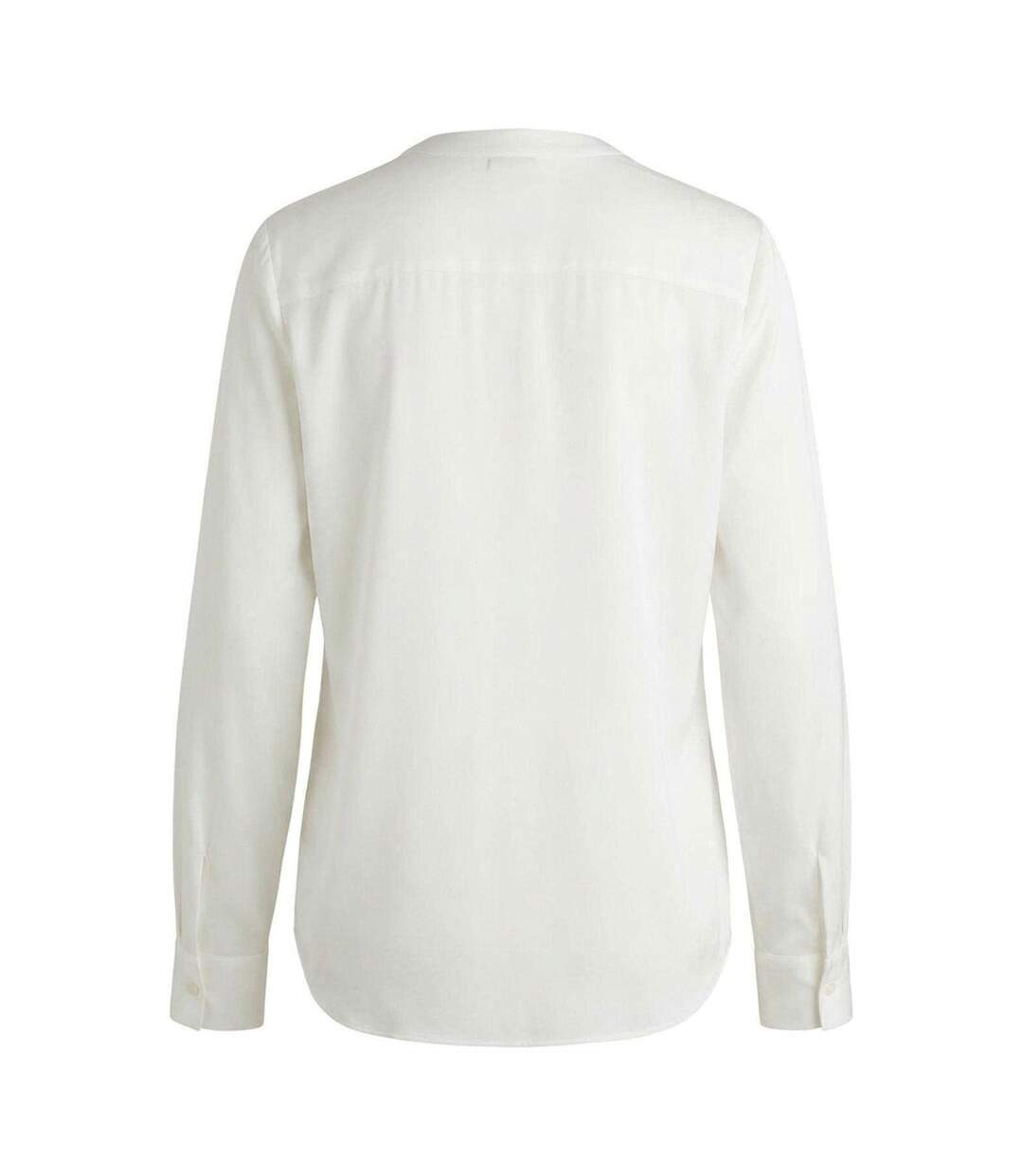Blouse Manches Longues Femme Blanc Boss-2