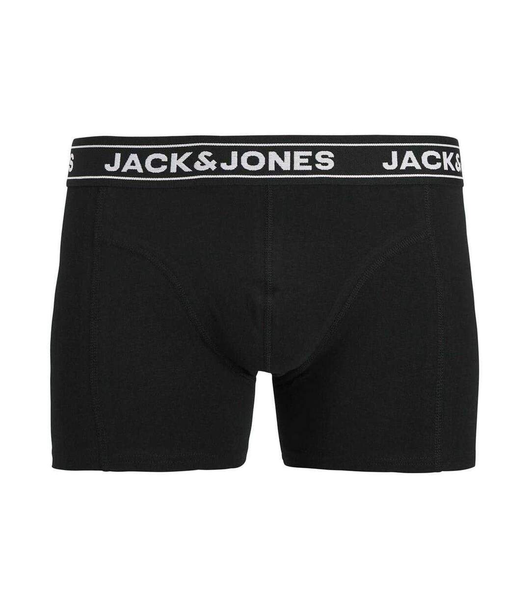 Pack Of 7  Mens Elasticated Boxer Shorts  Black Jack And Jones-2