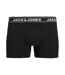 Pack Of 7  Mens Elasticated Boxer Shorts  Black Jack And Jones-2