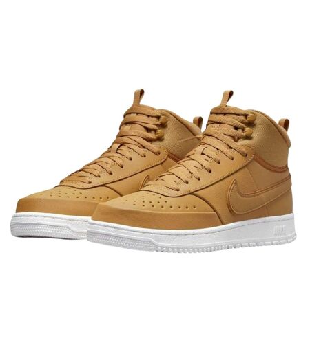 Baskets Montantes Court Vision Next Nature Homme Jaune Or Blanc Nike