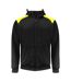 Sweat À Capuche Homme Noir Jaune Projob-4